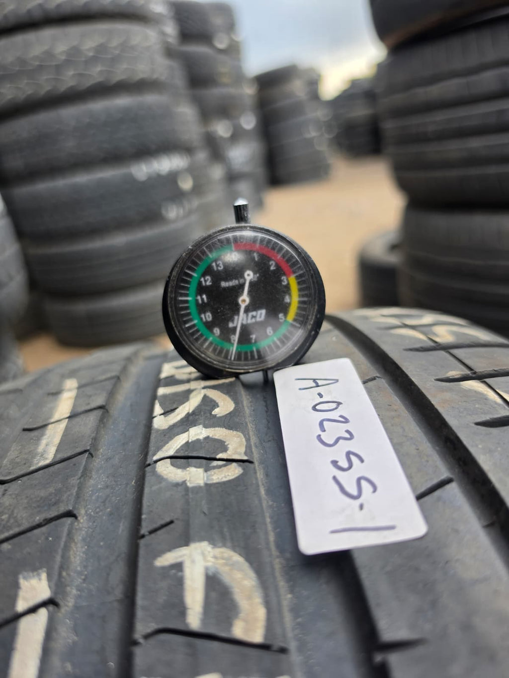 245/35R21 Pair (2 Used Tires) Pirelli P Zero