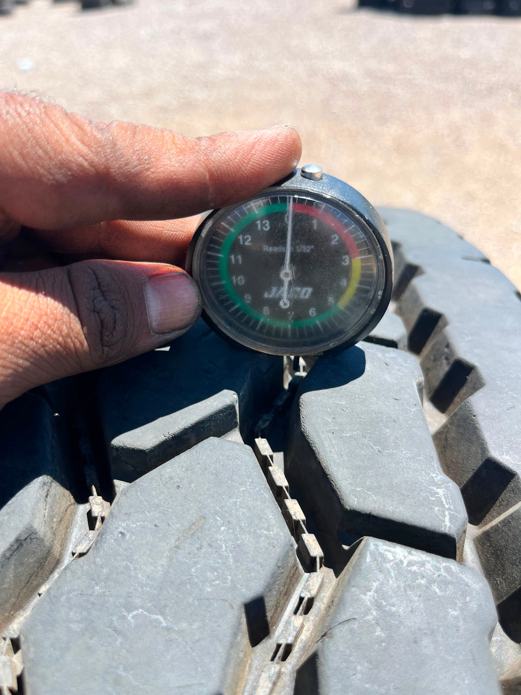 11R24.5 Single (1 Used Tire) Cooper Roadmaster