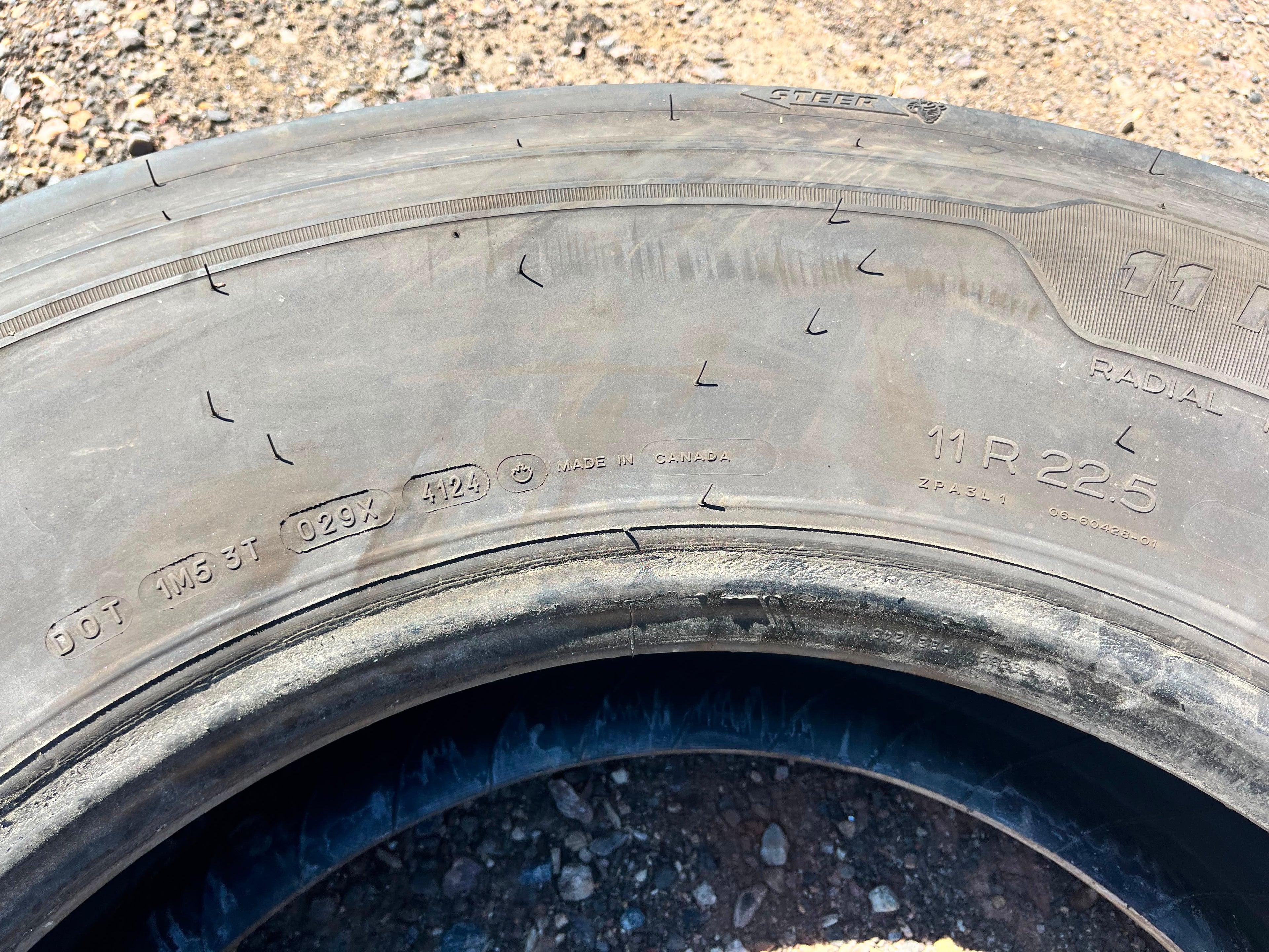 11R22.5 Single (1 Used Tire) Michelin X Line Energy