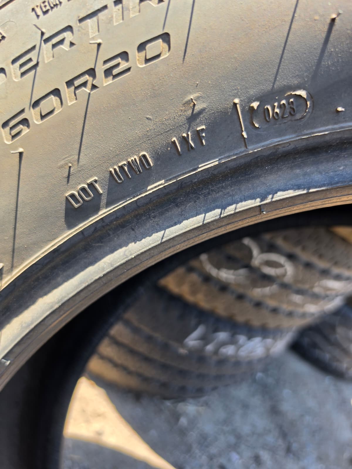 275/60R20 Pair (2 Used Tires) Cooper Discoverer AT3