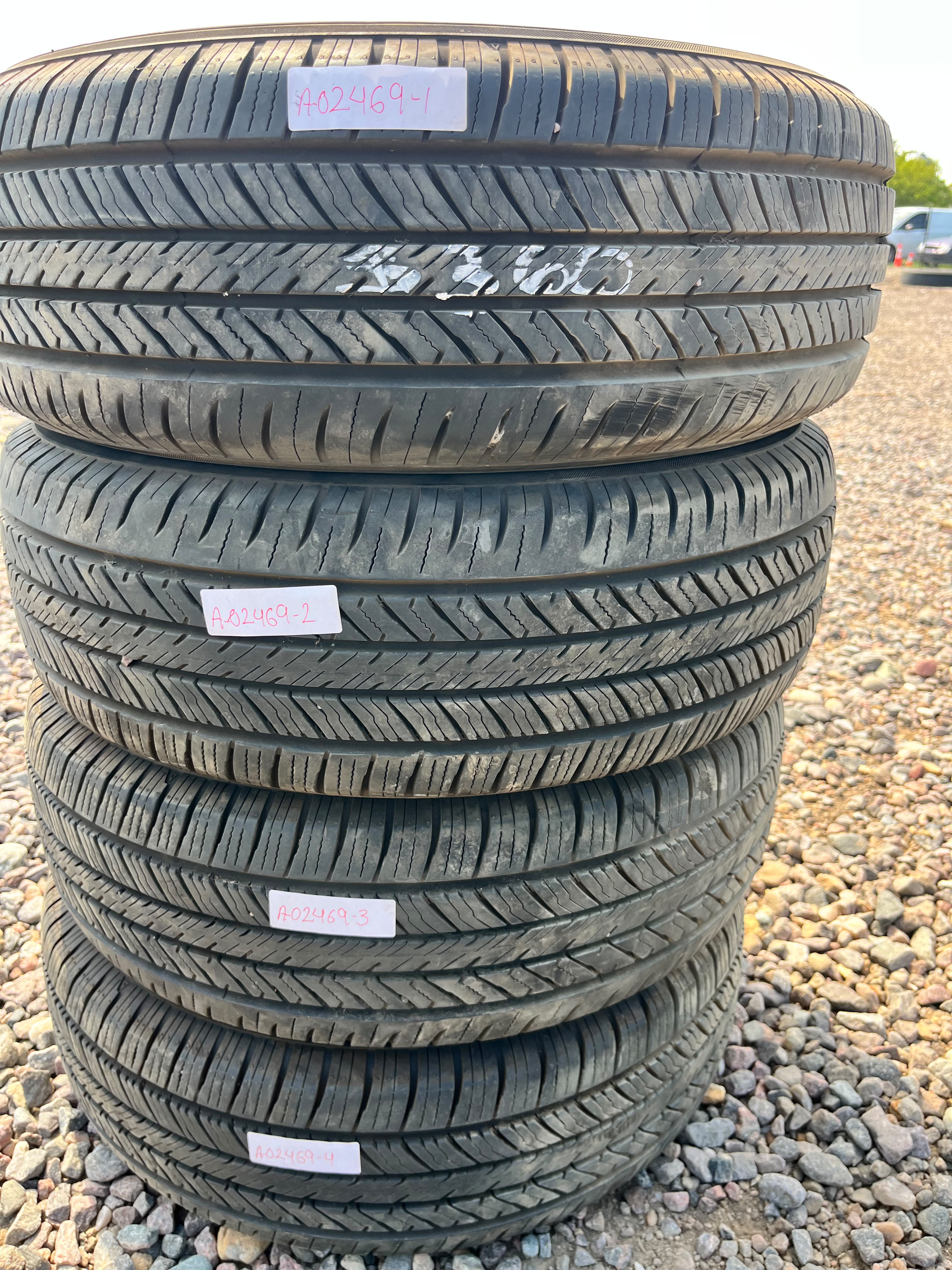 195/65R15 Set (4 Used Tires) Yokohama Yk-Gtx