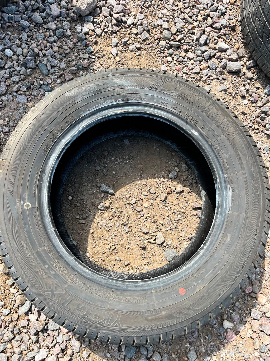195/65R15 Set (4 Used Tires) Yokohama Yk-Gtx