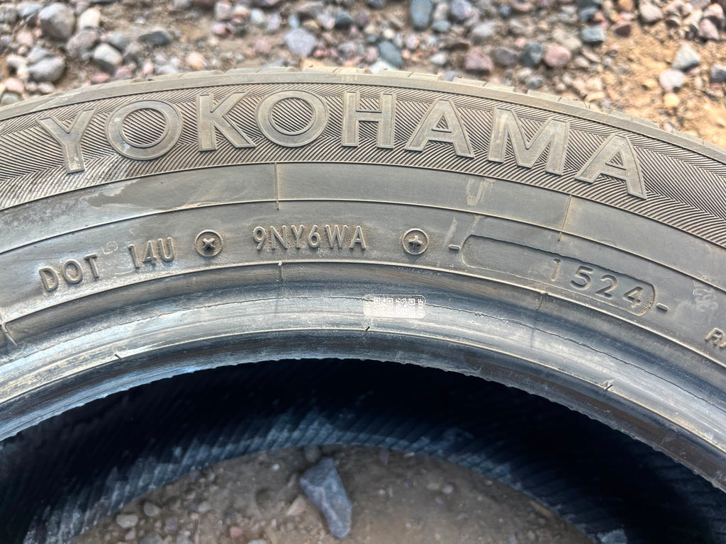 195/65R15 Set (4 Used Tires) Yokohama Yk-Gtx