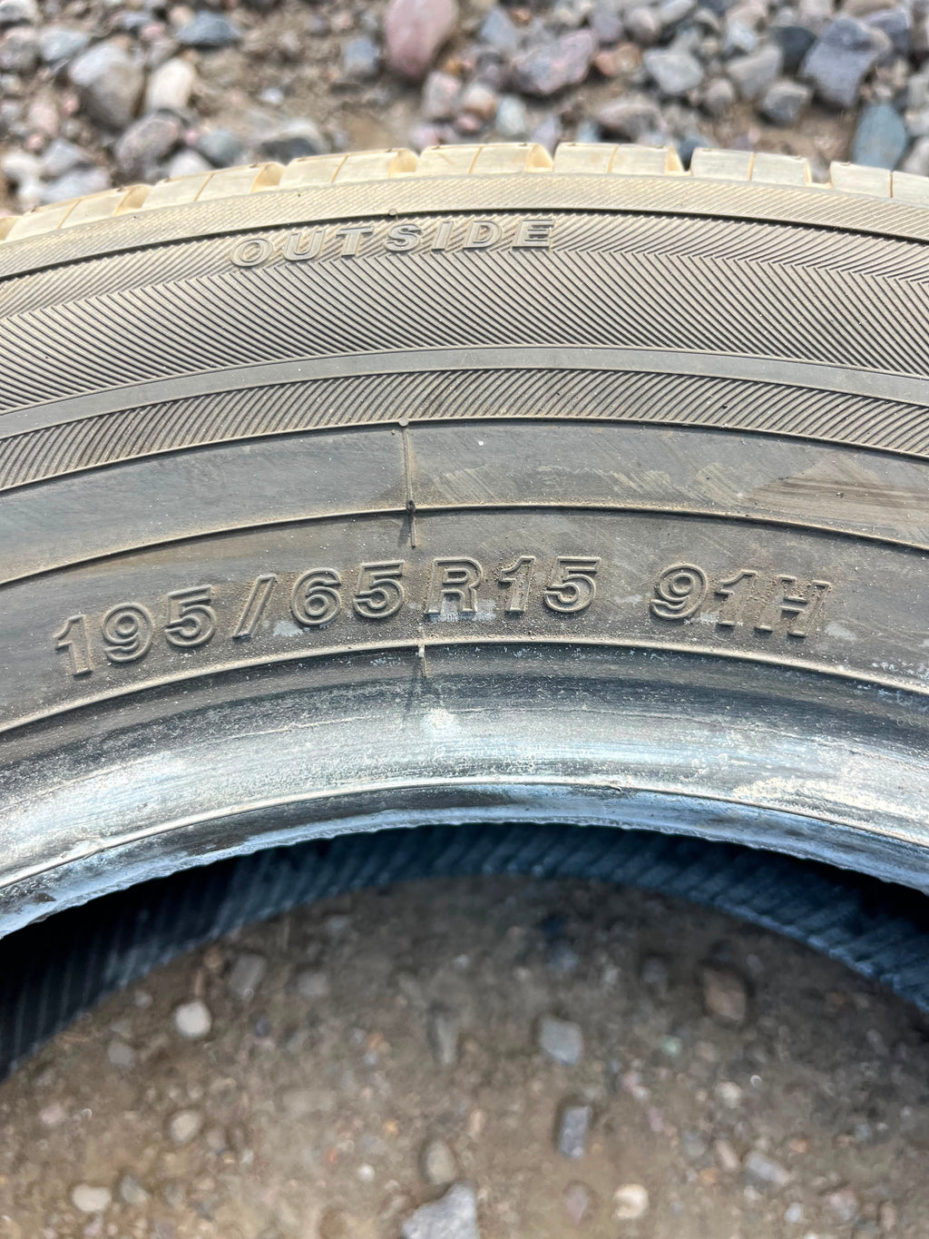 195/65R15 Set (4 Used Tires) Yokohama Yk-Gtx