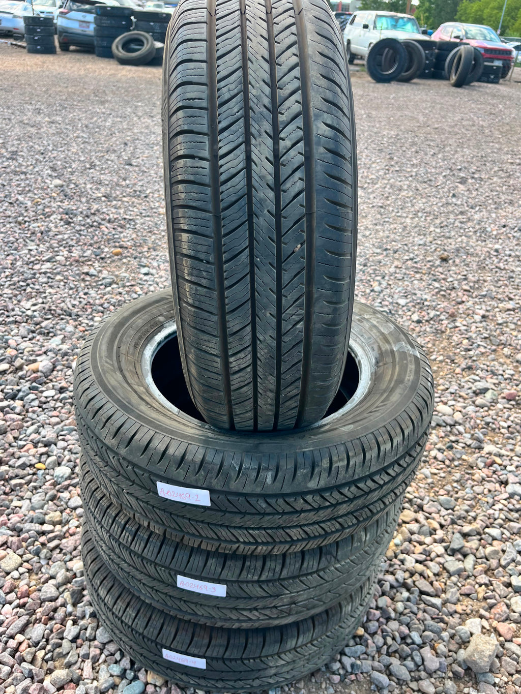 195/65R15 Set (4 Used Tires) Yokohama Yk-Gtx