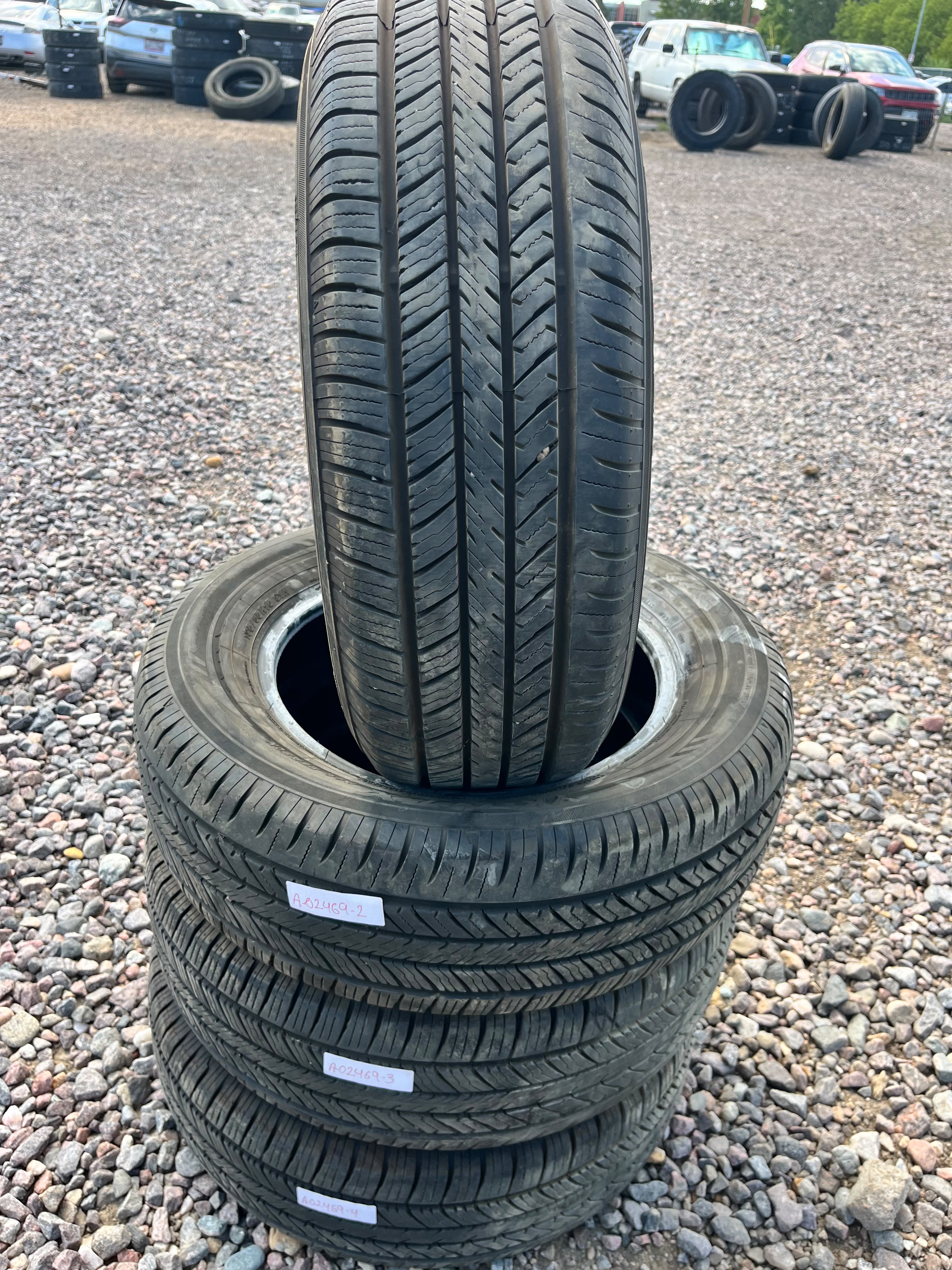 195/65R15 Set (4 Used Tires) Yokohama Yk-Gtx