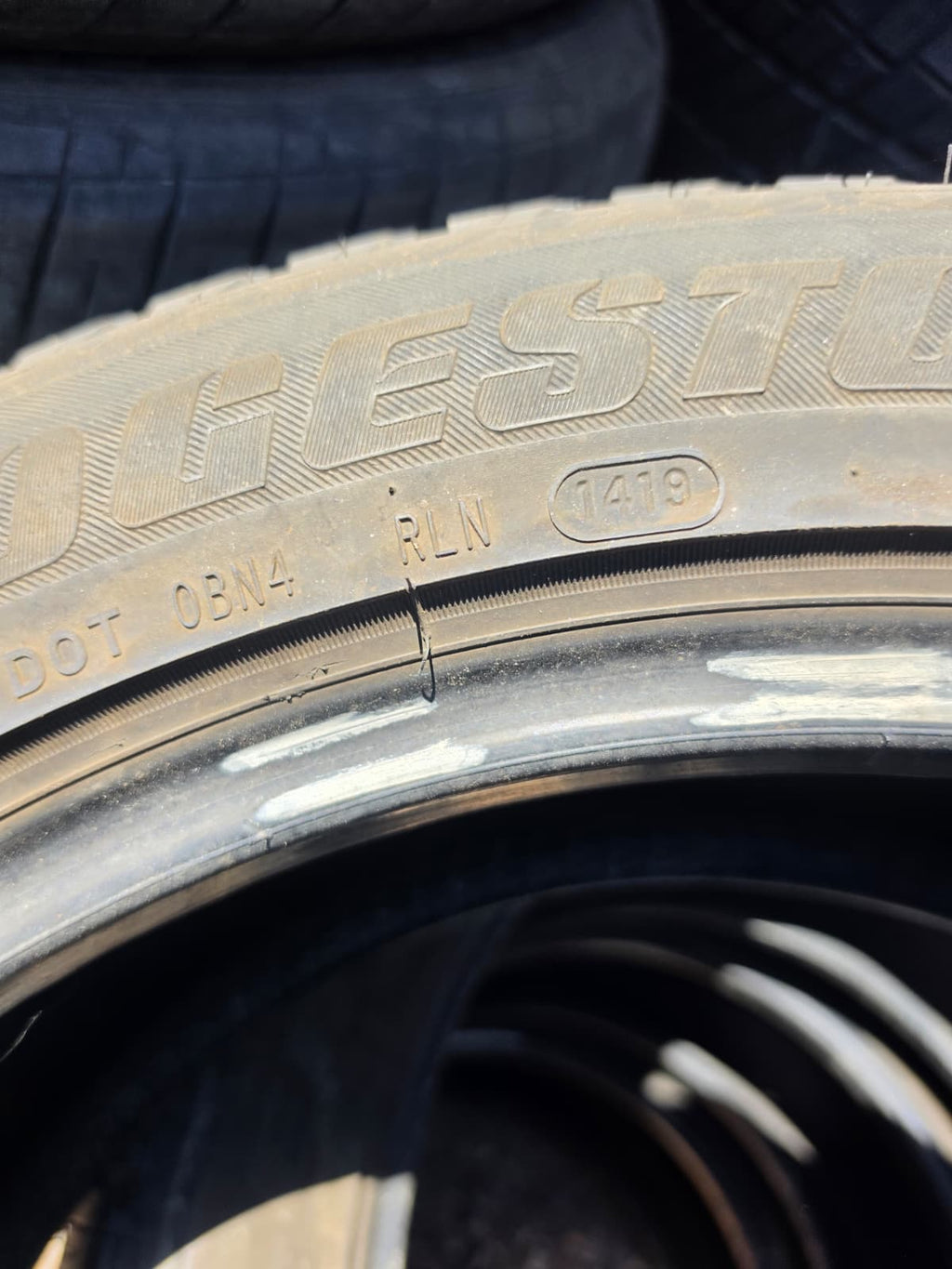 255/50R20 Set (4 Used Tires) Bridgestone Dueler