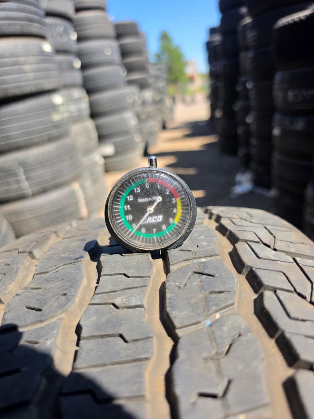 275/60R20 Set (4 Used Tires) Goodyear Wrangler