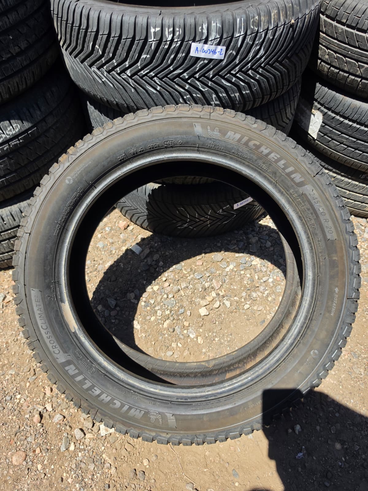 245/50R20 Set (4 Used Tires) Michelin Cross Climate2