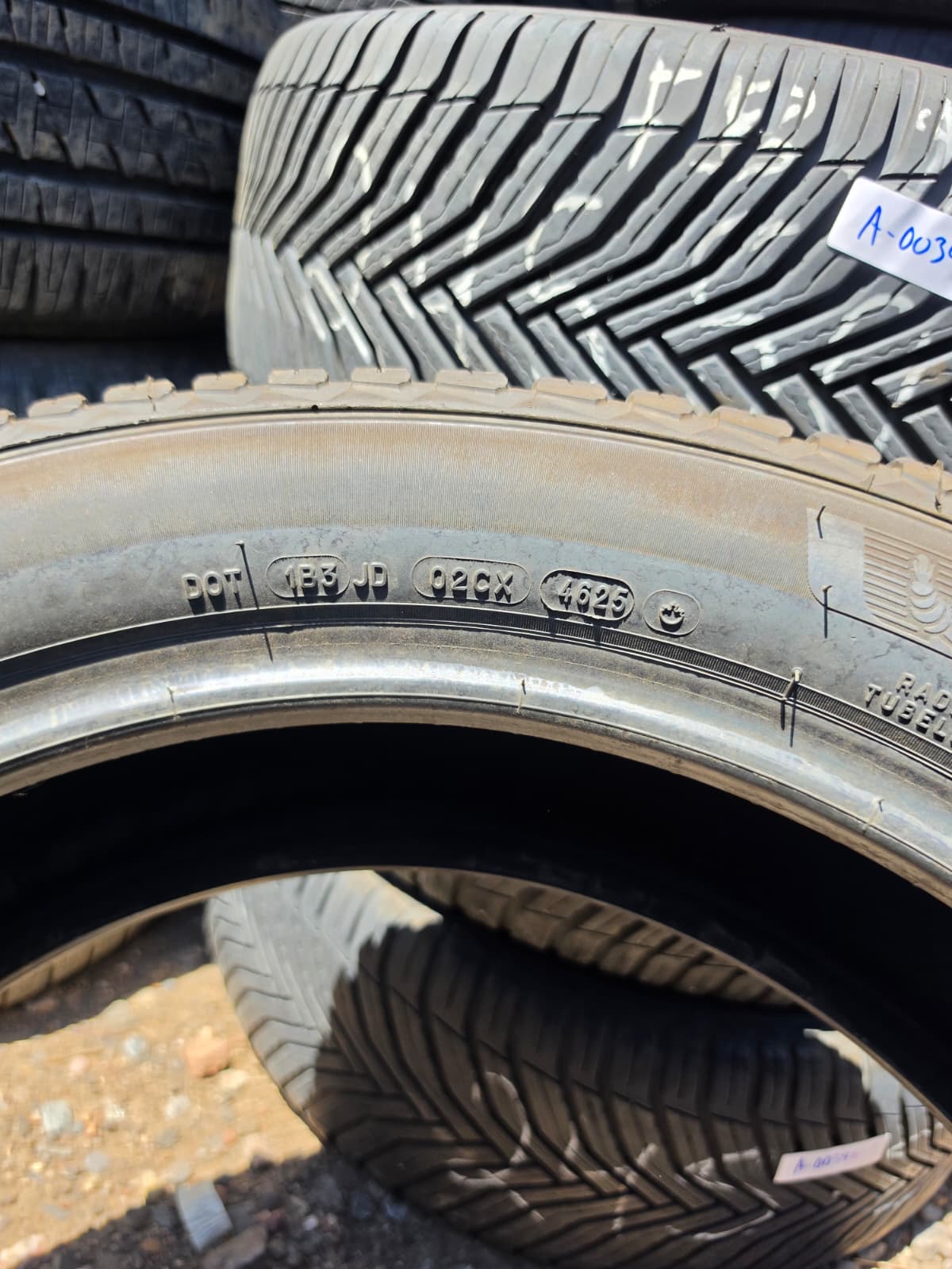 245/50R20 Set (4 Used Tires) Michelin Cross Climate2