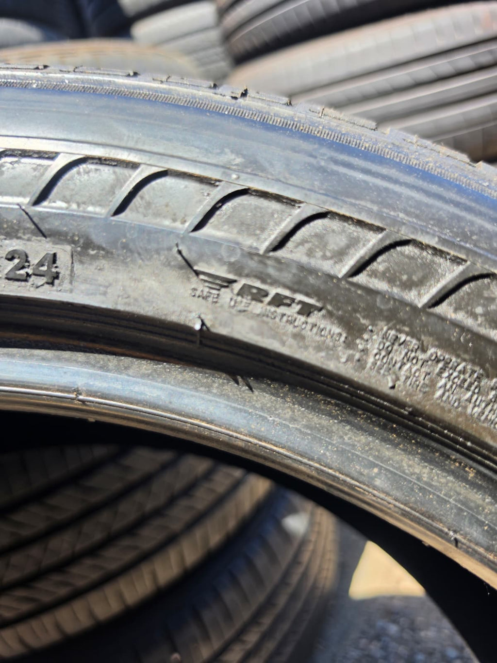 235/50R20 Set (4 Used Tires) Bridgestone Alenza