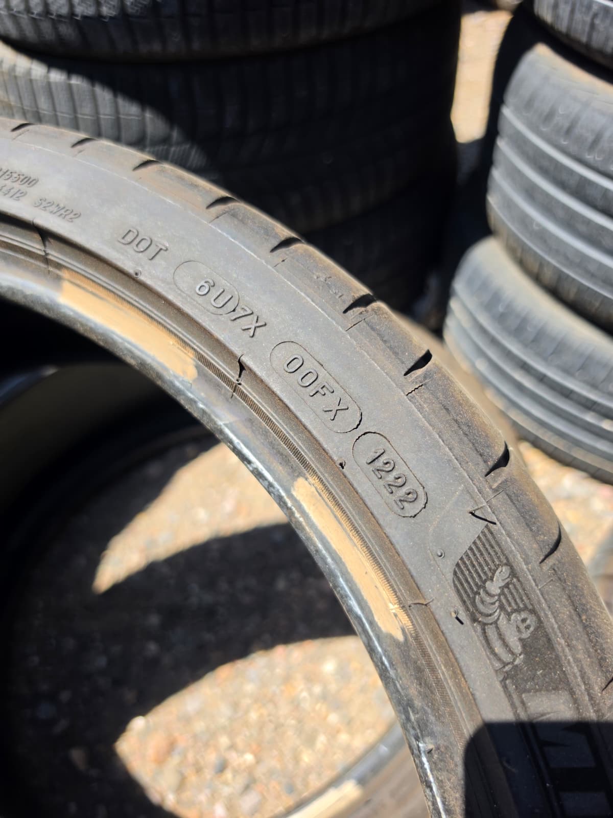 235/35R20 Pair (2 Used TIres) Michelin Pilot Sport 4