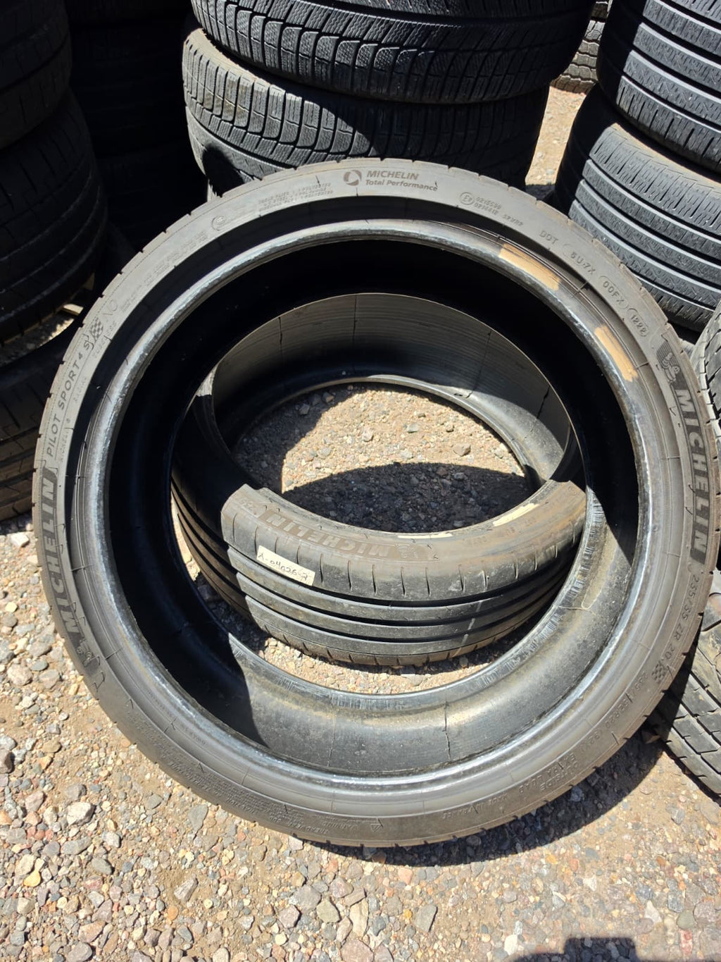 235/35R20 Pair (2 Used TIres) Michelin Pilot Sport 4