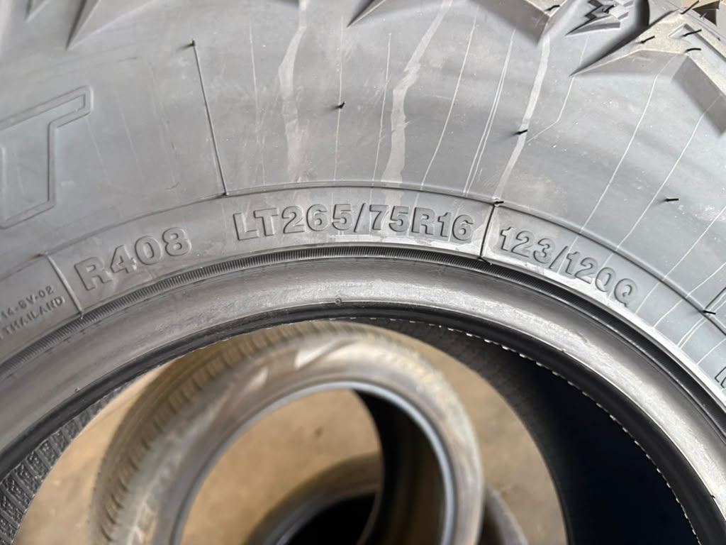 LT265/75R16 Set (4 Brand New Tires!!) Thunderer Trac Grip Mt