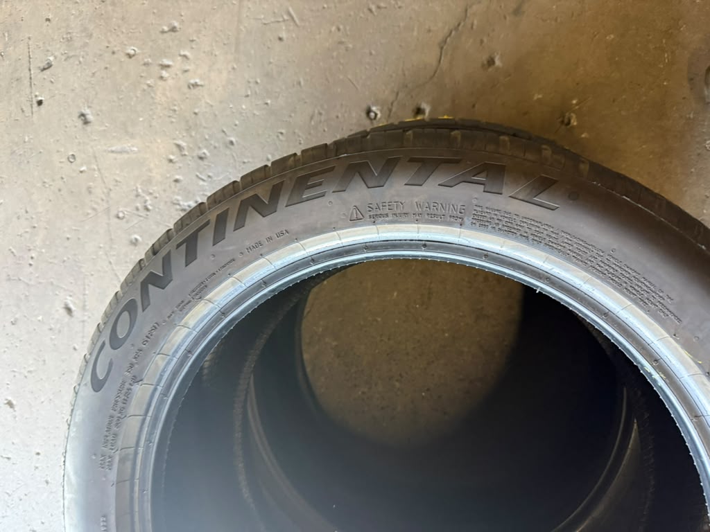 245/45R18 Set (4 Used Tires) Continental Extreme Contact DWS 06 Plus