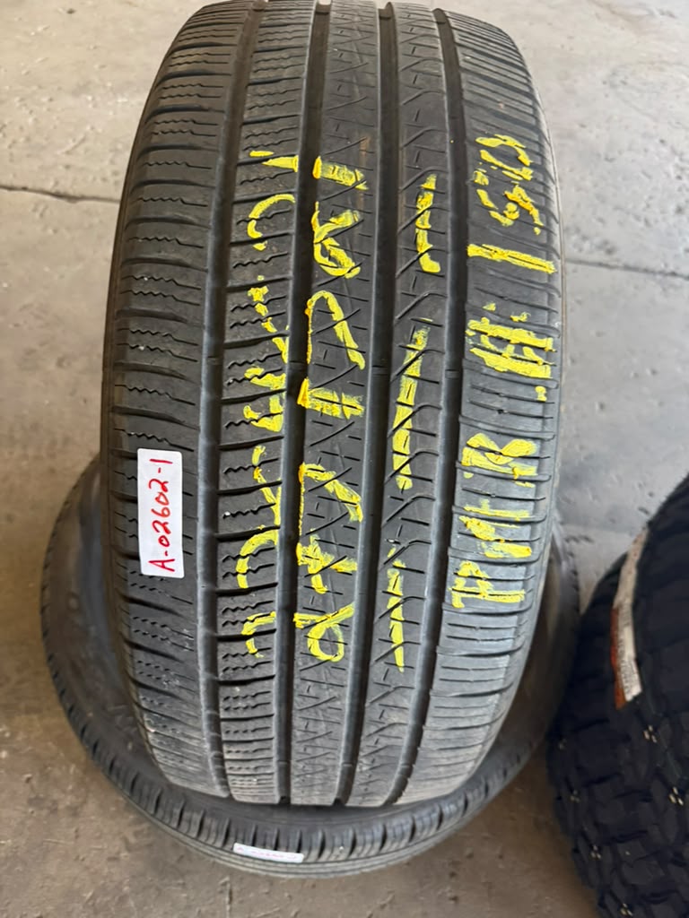 275/45R21 Pair (2 Used TIres) Pirelli Scorpian Zero