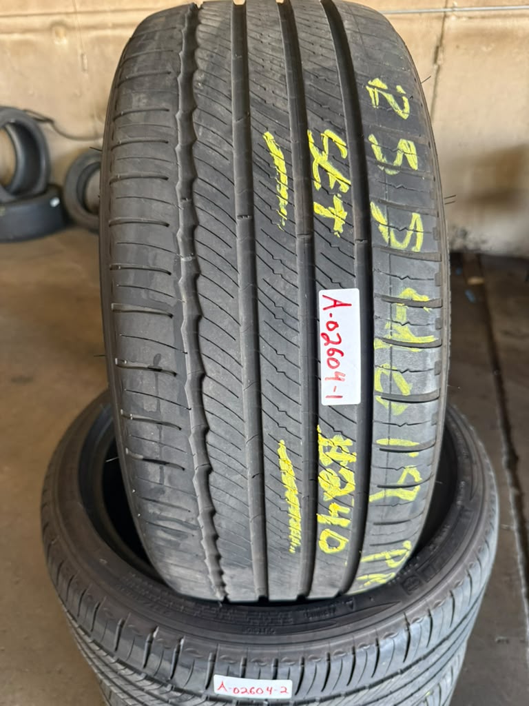 235/40R19 Set (4 Used Tires) Michelin Primacy MXM4