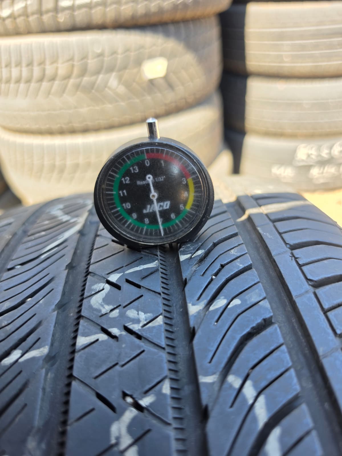 245/40R19 Pair (2 Used Tires) Continental Pro Contact