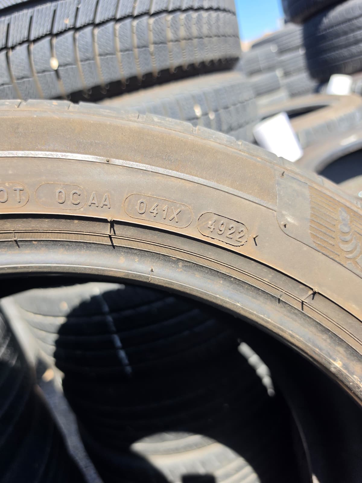 255/45R20 Pair (2 Used Tires) Michelin Primacy Tour