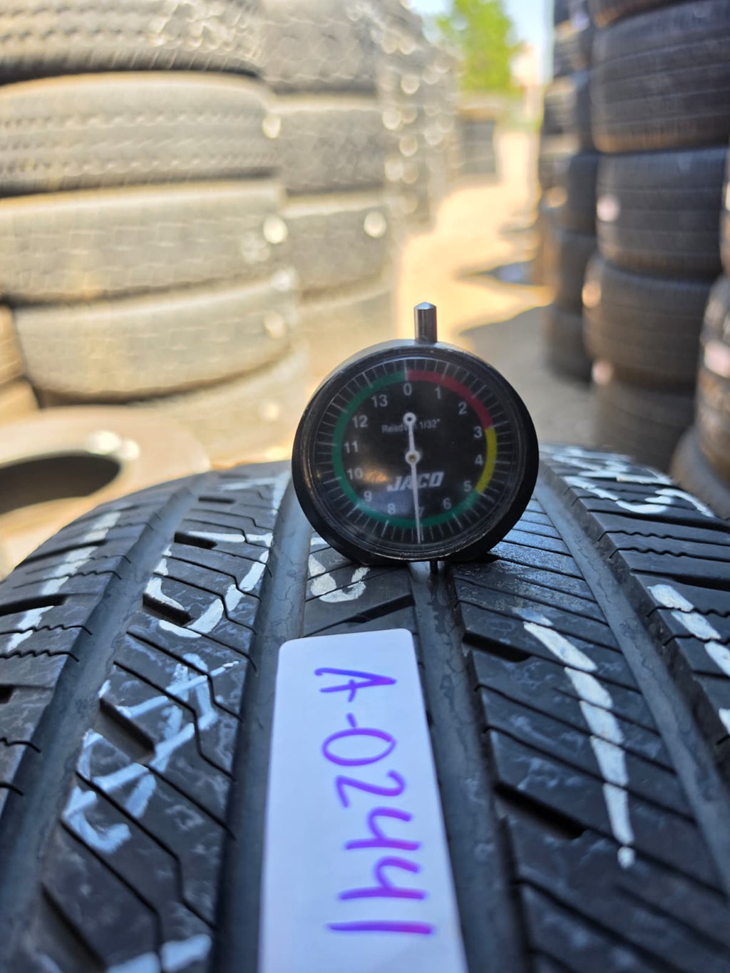 225/55R19 Pair (2 Used Tires) Yokohama Yk-Ctx