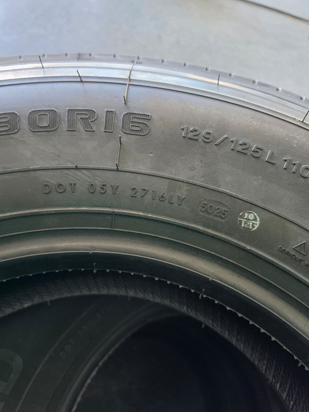 ST235/80R16 Set (4 Used Tires) Ironhead ITE 2105T
