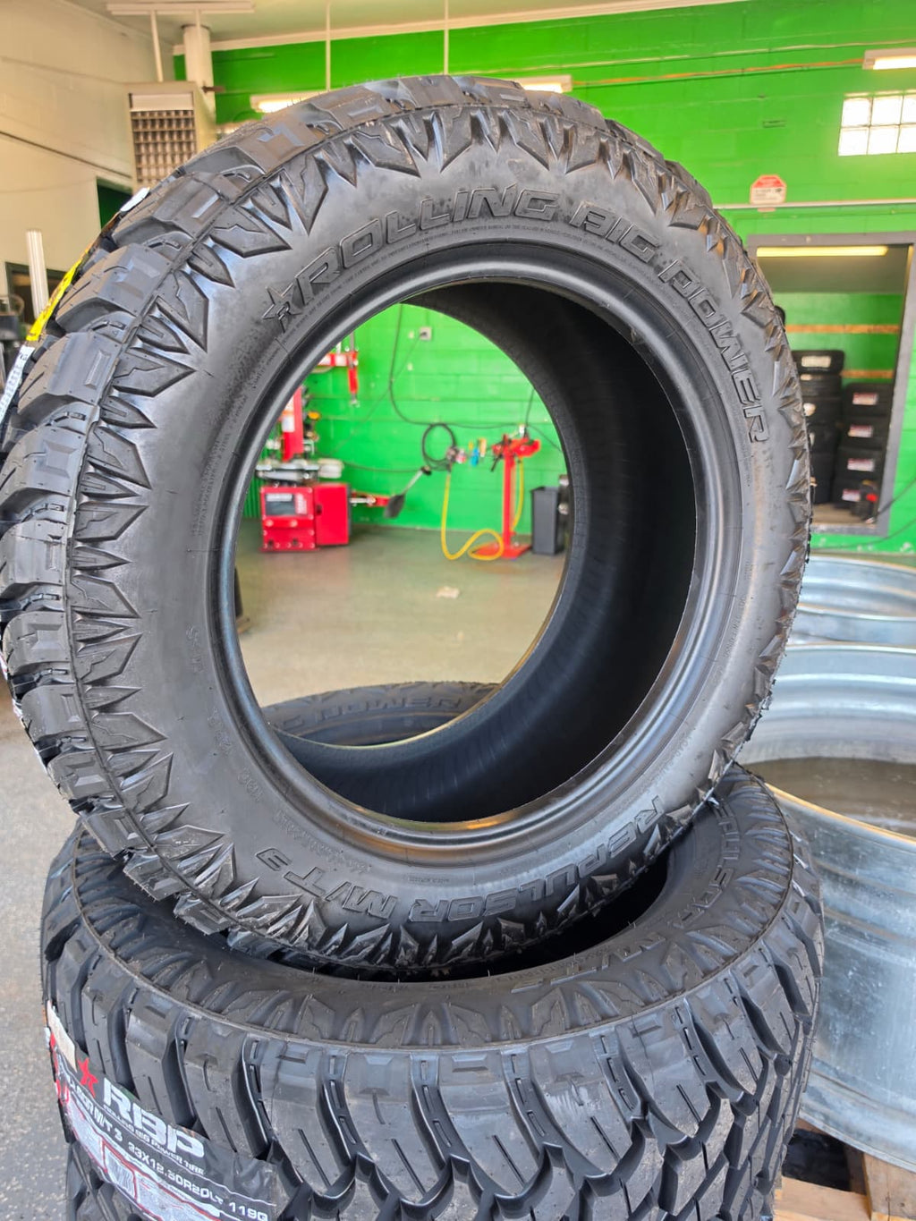 LT33x12.50R20 Set (Brand New Tires!!) Rolling Big Power Repulsor M/T2