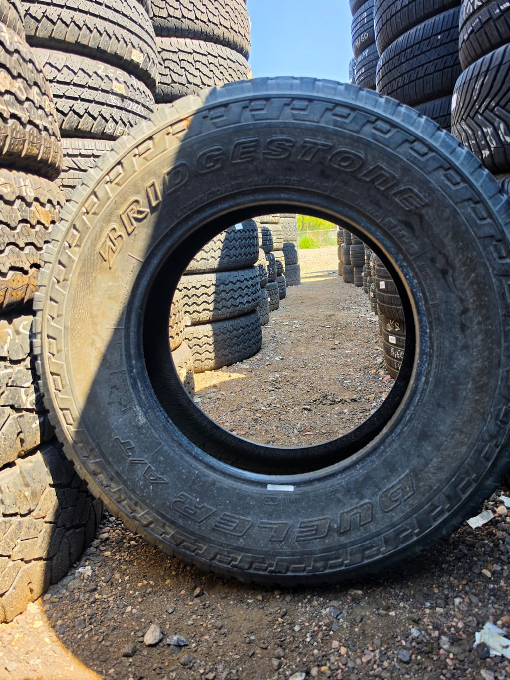 LT275/70R18 Set (4 Used Tires) Bridgestone Dueler