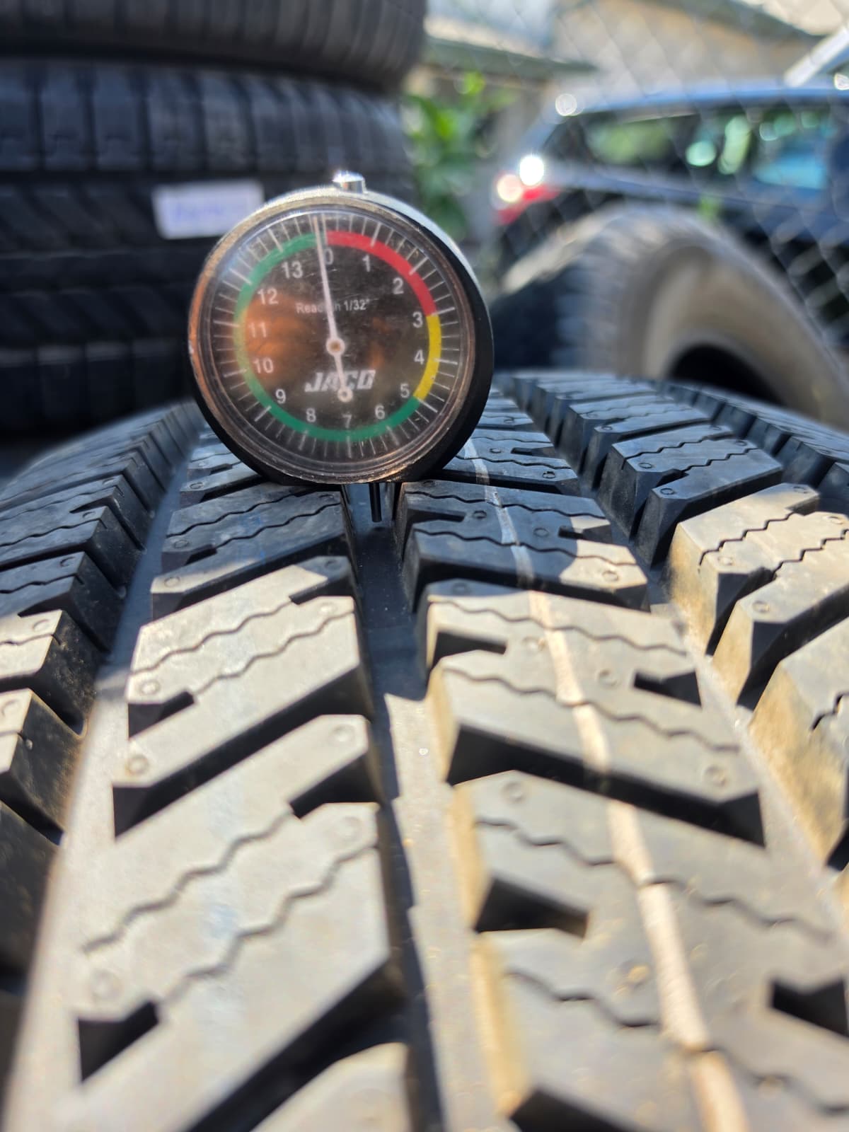 LT275/70R18 Set (4 Used Tires) Firestone Transforce HT2