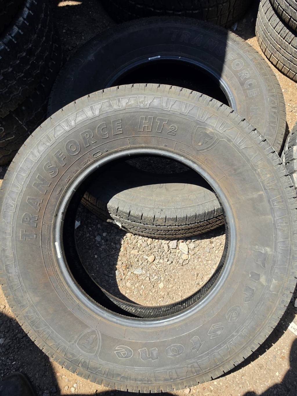 LT275/70R18 Pair (2 Used Tires) Firestone Transforce HT2