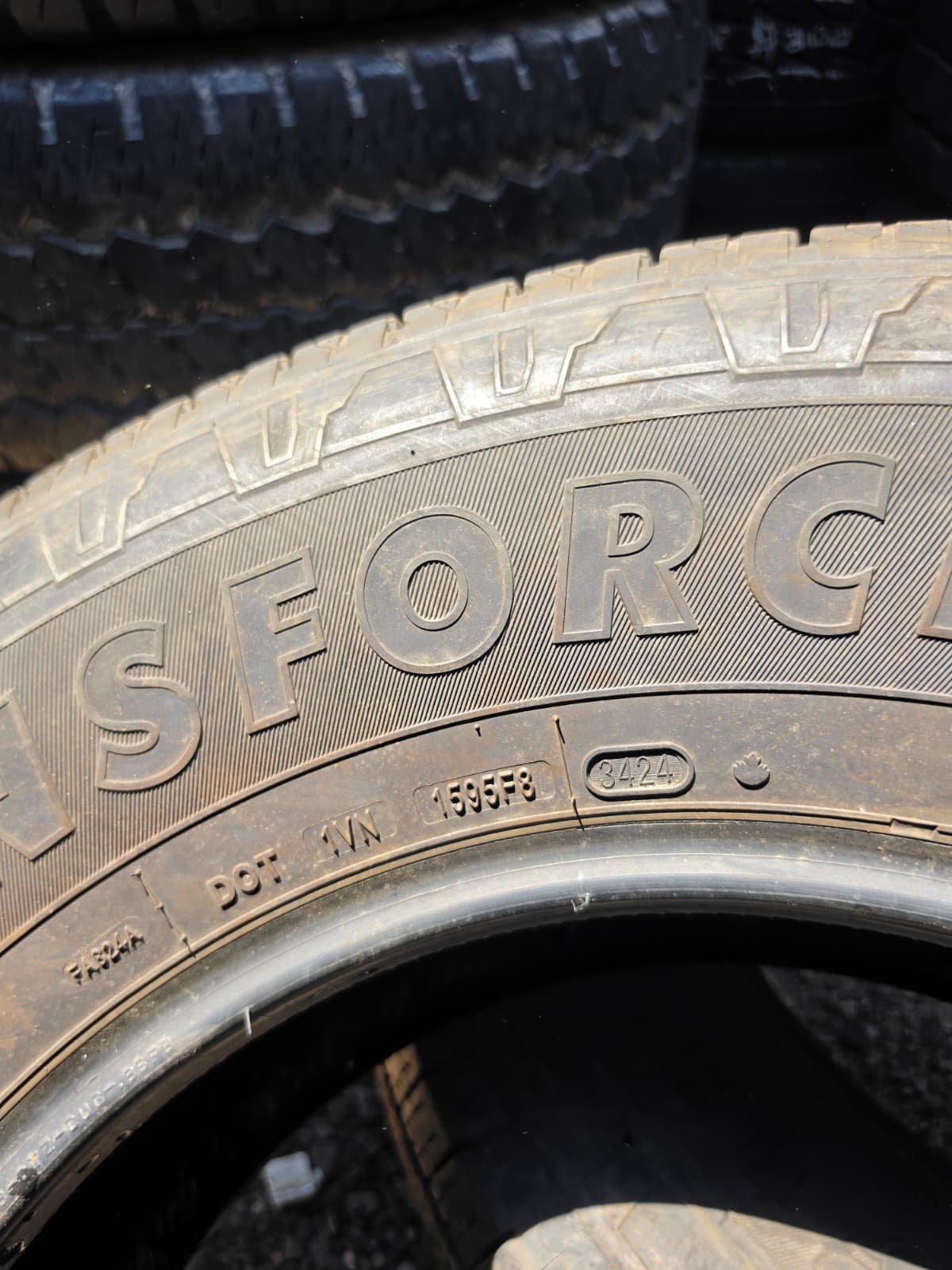 LT275/70R18 Pair (2 Used Tires) Firestone Transforce HT2