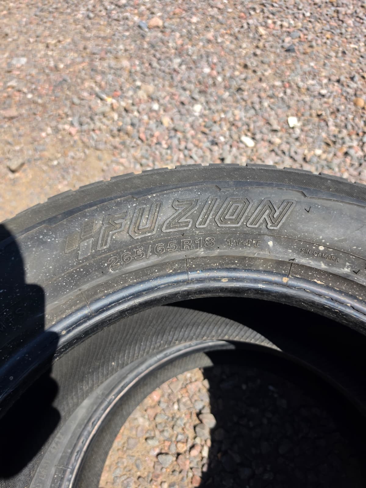 265/65R18 Pair (2 Used Tires) Fuzion Fuzion
