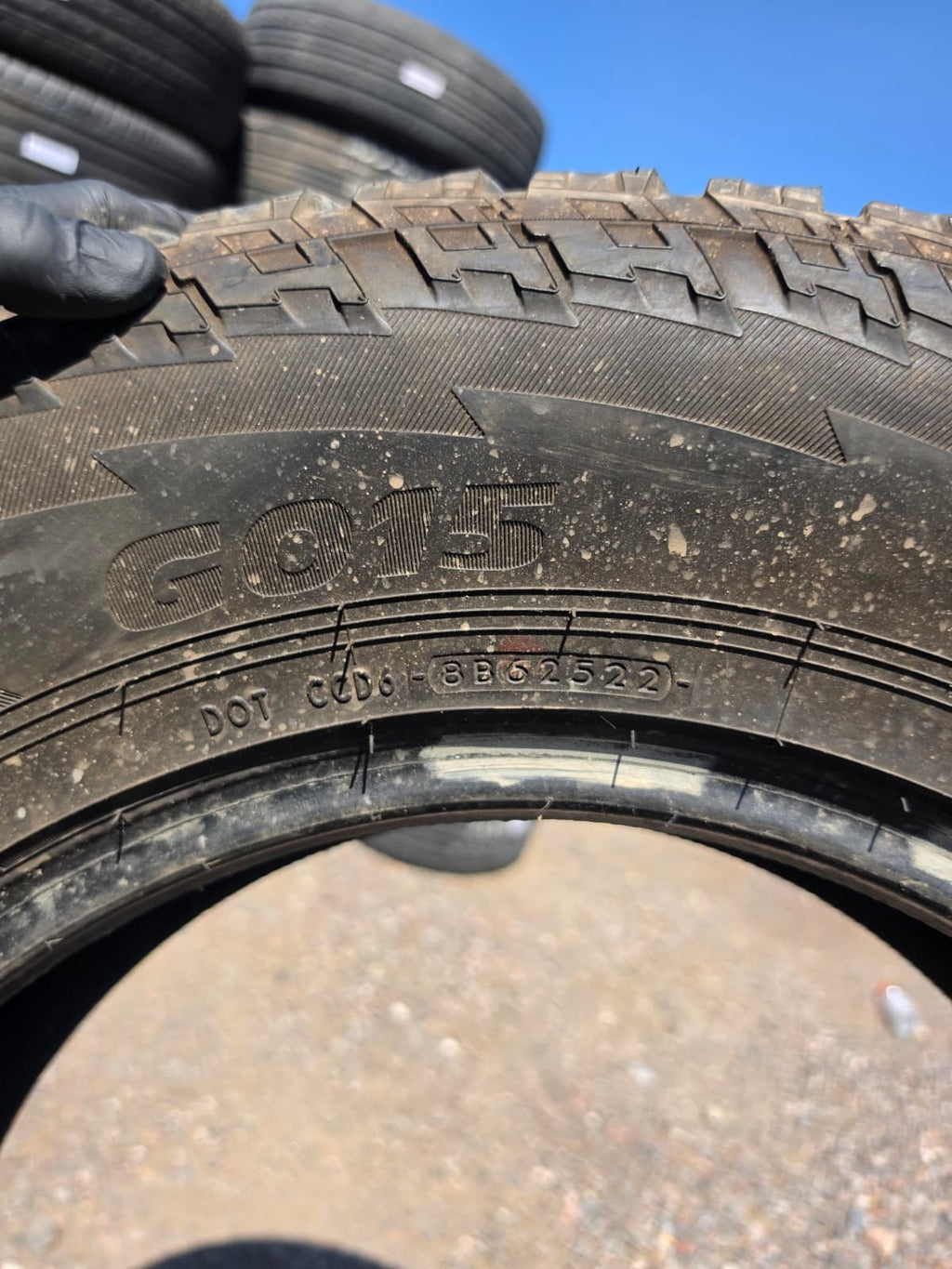 265/70R18 Set (4 Used Tires) Yokohama Geolander A/T