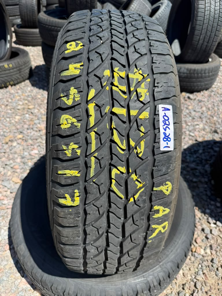 245/65R17 Pair (2 Used Tires) Sailun Teramax Ht