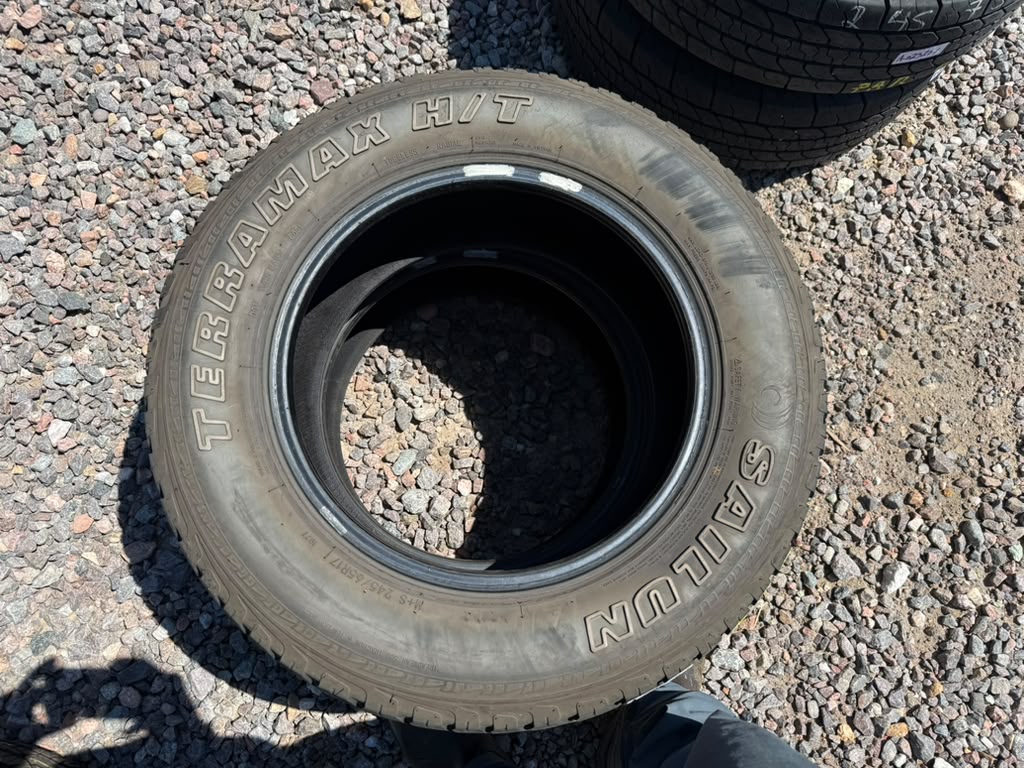 245/65R17 Pair (2 Used Tires) Sailun Teramax Ht