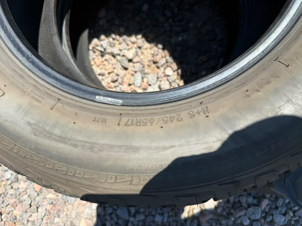 245/65R17 Pair (2 Used Tires) Sailun Teramax Ht