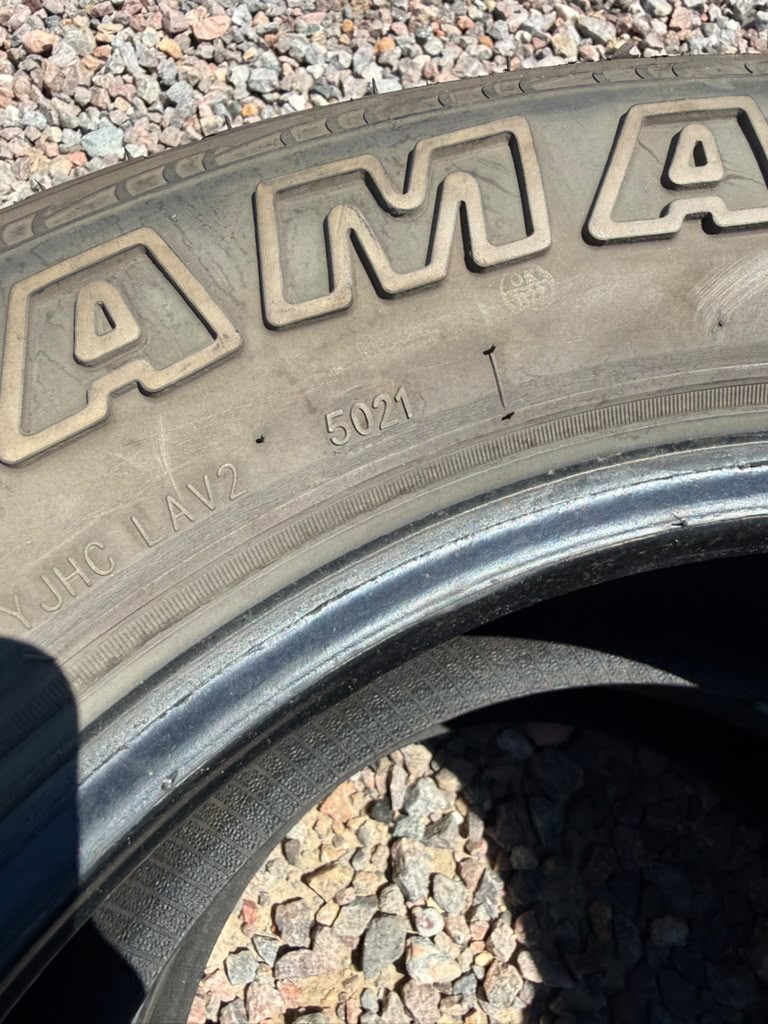 245/65R17 Pair (2 Used Tires) Sailun Teramax Ht