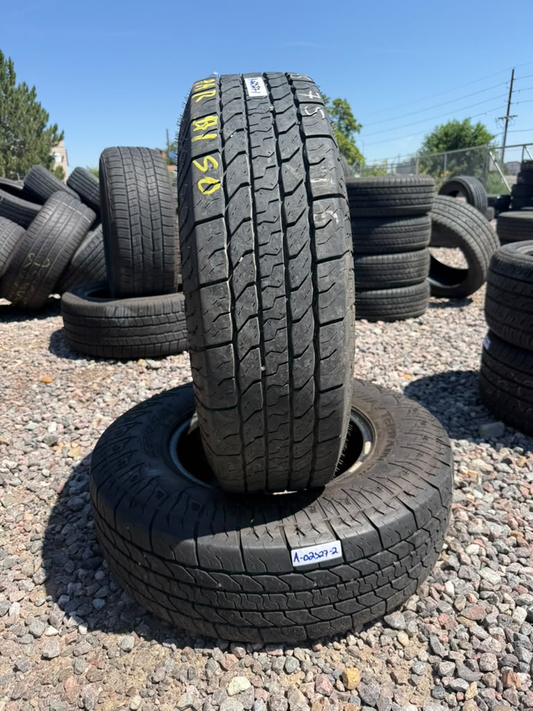 LT245/75R16 Pair (2 Used Tires) Corsa Highway Terrain