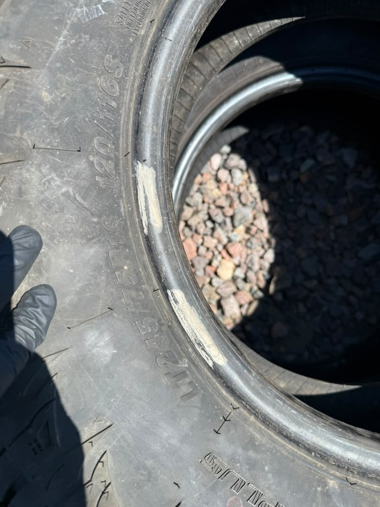 LT245/75R16 Pair (2 Used Tires) Corsa Highway Terrain