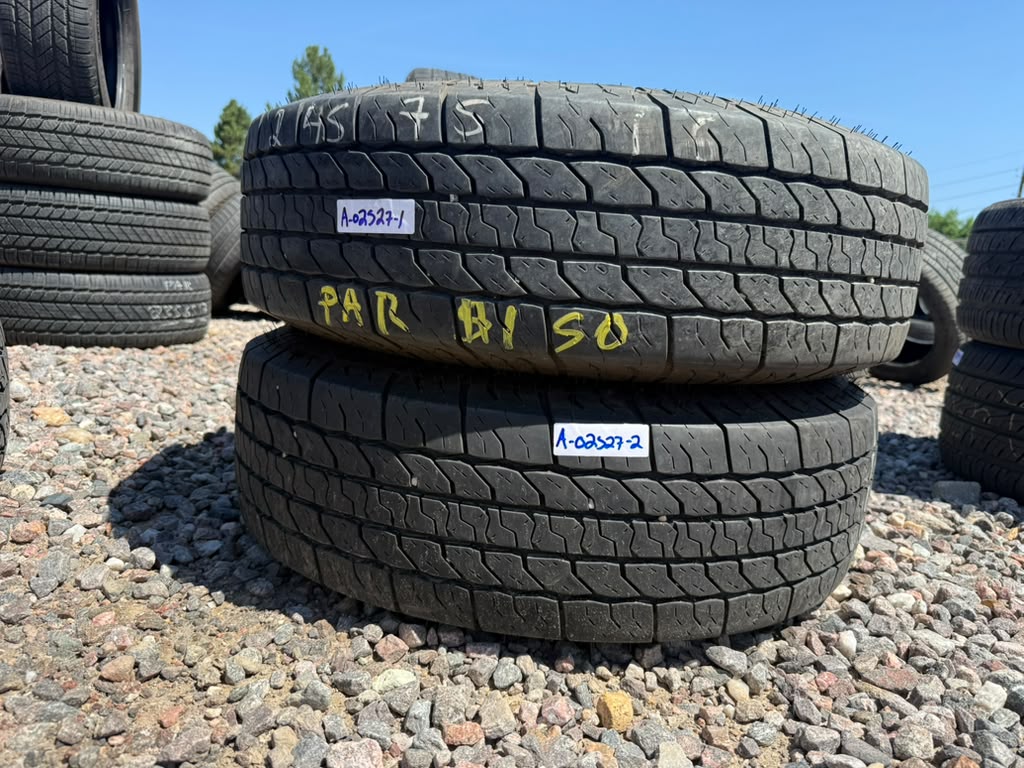 LT245/75R16 Pair (2 Used Tires) Corsa Highway Terrain