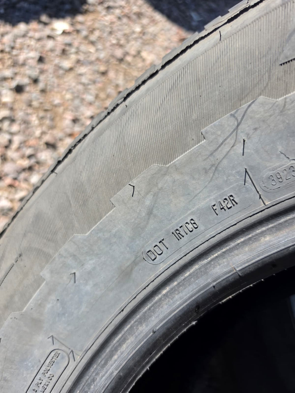 265/65R18 Pair (2 Used Tires) Mastercraft  Stratus