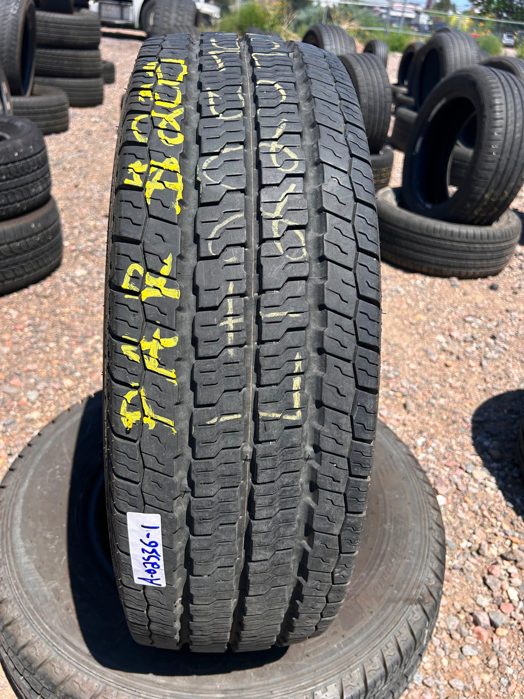 LT225/75R16 Pair (2 Used Tires) Nexen Roadian CT8HL