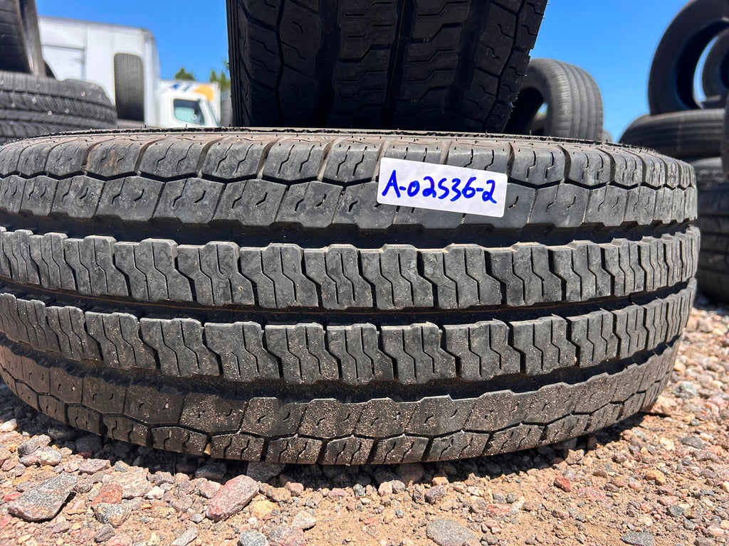 LT225/75R16 Pair (2 Used Tires) Nexen Roadian CT8HL