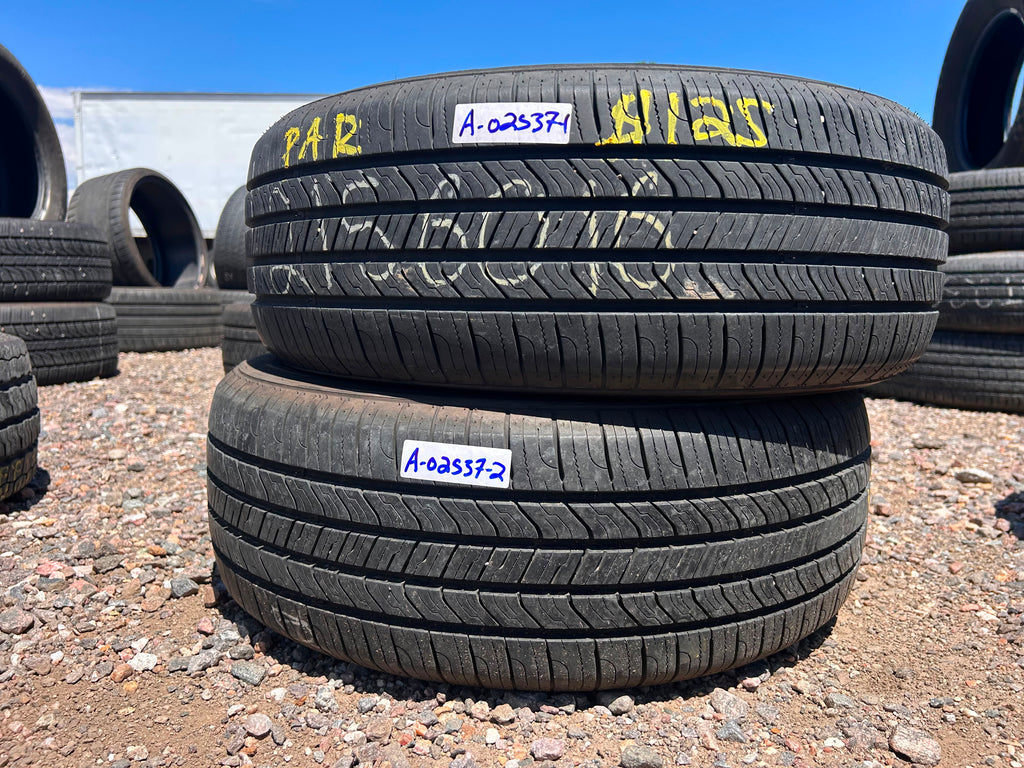 215/60R16 Pair (2 Used Tires) Sailun Atrezzo SH408