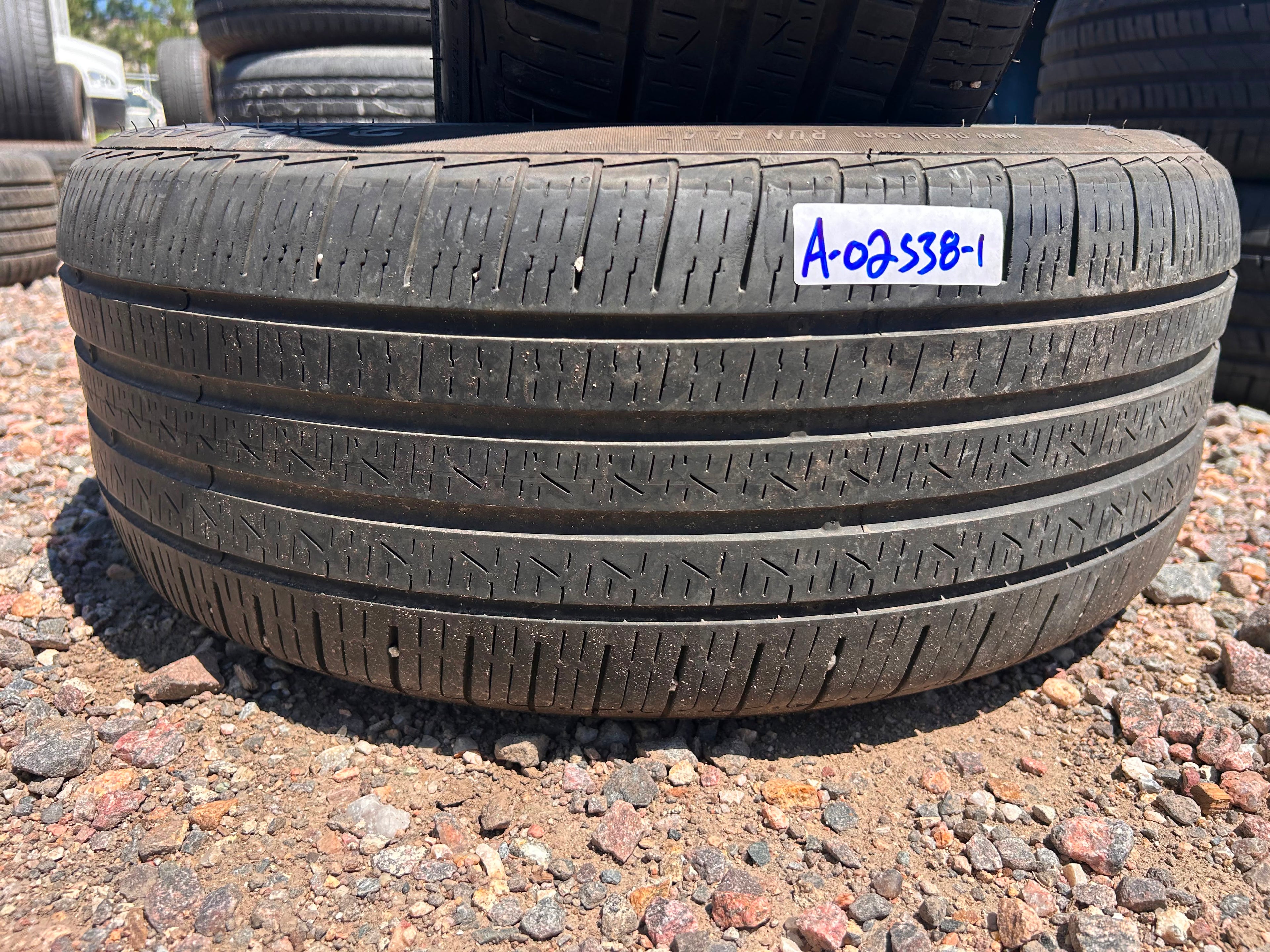 225/45R18 Pair (2 Used Tires) Pirelli Cinturato P7