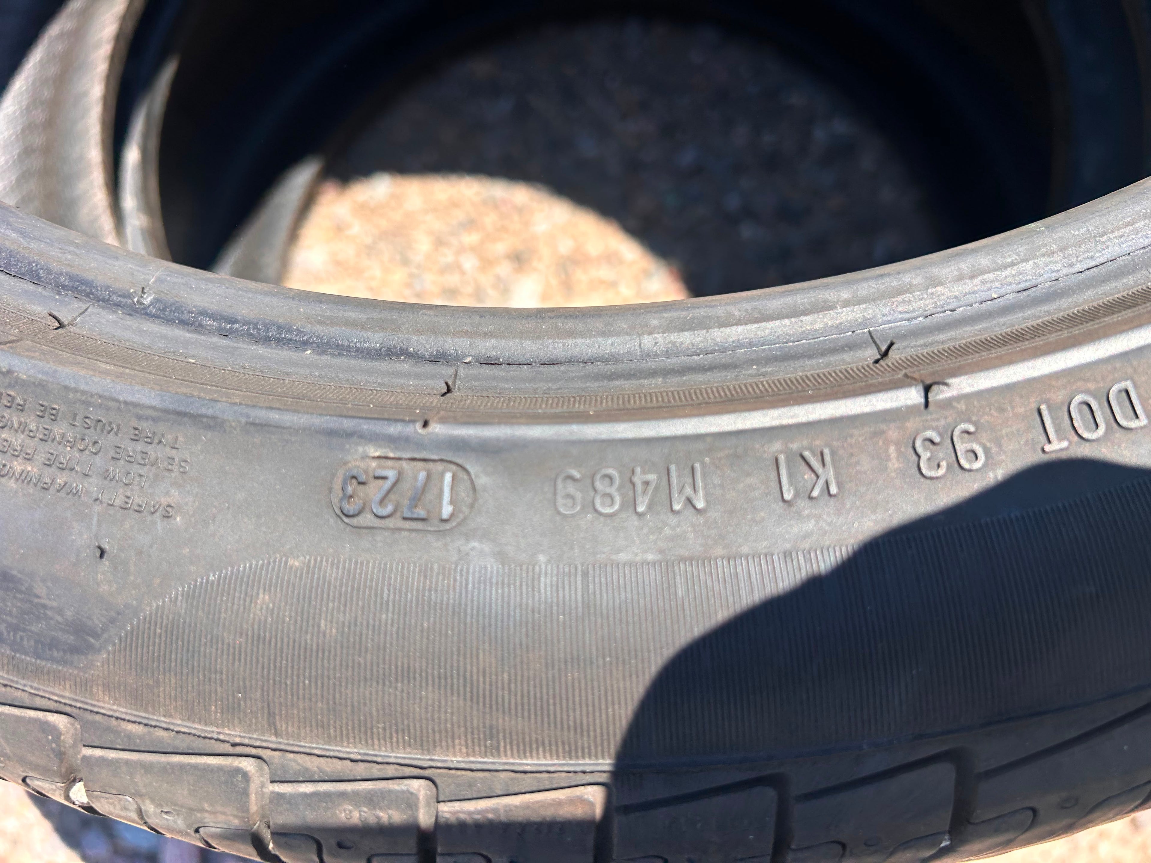 225/45R18 Pair (2 Used Tires) Pirelli Cinturato P7