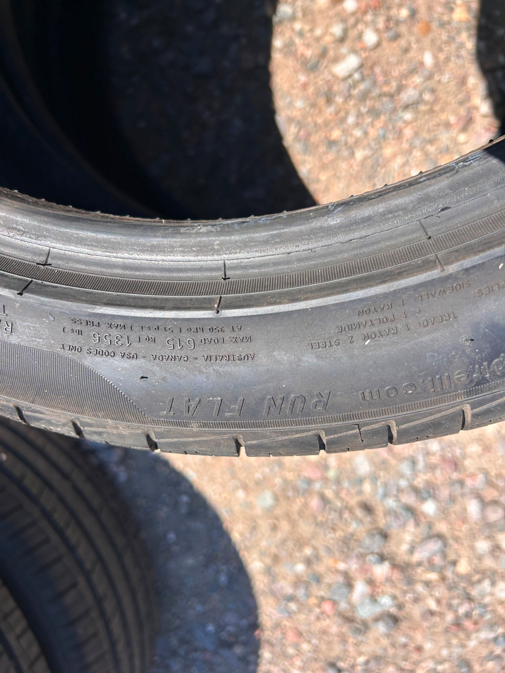 225/45R18 Pair (2 Used Tires) Pirelli Cinturato P7