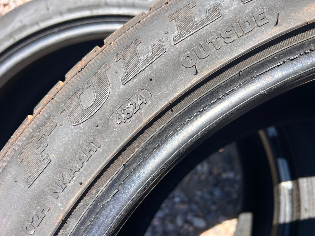 245/45R20 Pair (2 Used Tires) Fullway HP108