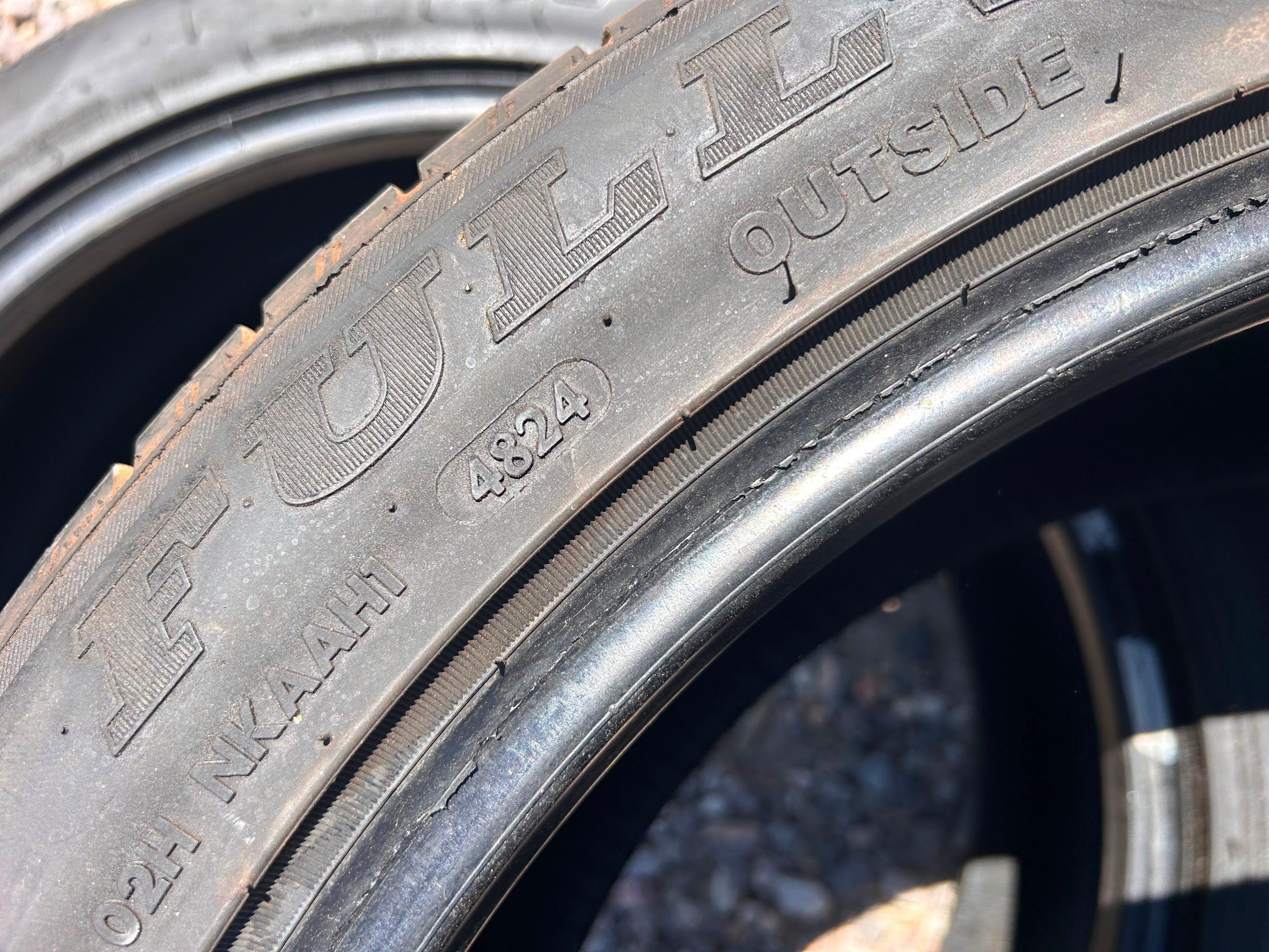 245/45R20 Pair (2 Used Tires) Fullway HP108