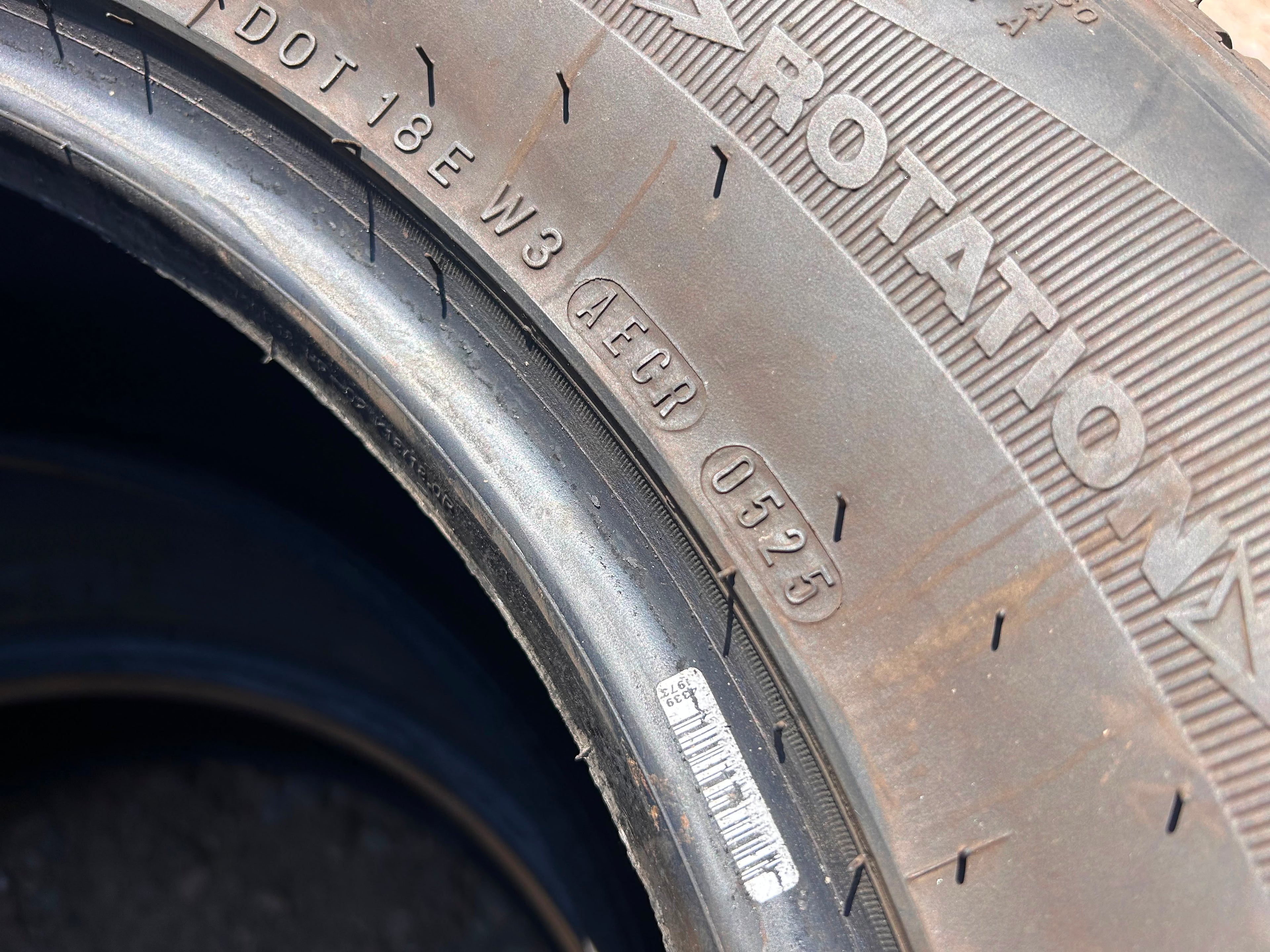 285/60R18 Set (4 Used Tires) Nexen Roadian HP