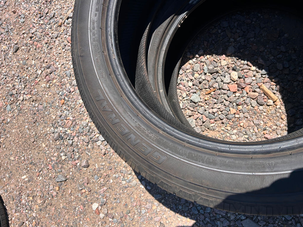 275/50R22 Pair (2 Used Tires) General Grabber HT5